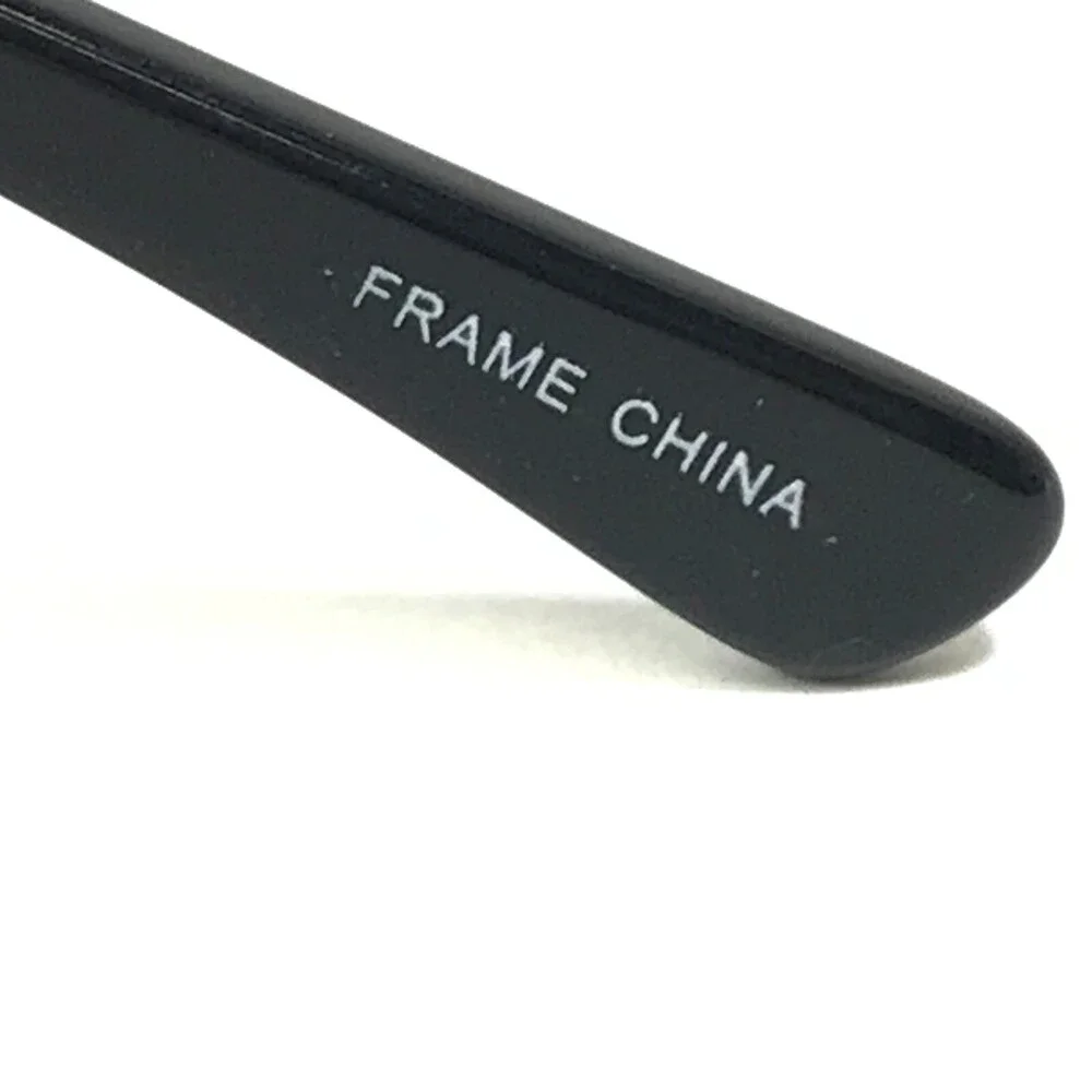 Eight to Eighty Eyeglasses Frames DENNIS BLACK Square Full Rim 53-19-140